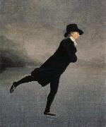 Sir Henry Raeburn the rev.robert walker skating on duddingston loch Spain oil painting artist